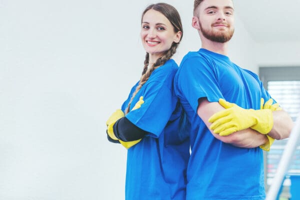 NECS Cleaning team