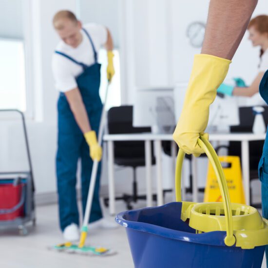 Image,Of,Person,Holding,Mop,Pail,And,Man,Cleaning,Floor